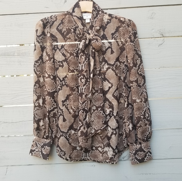Altuzarra Python Print Blouse - Picture 3 of 8